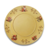 Decorative plate in jesmonite - Fox collection