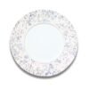 Original plates in jesmonite and Limoges porcelain. Tableware novelties